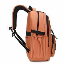 SHILAN Casual Backpack, Multi‑Pocket Large Capacity Wear‑Resistant Daypack For Outdoor Travel And School - Multicolor - View 5