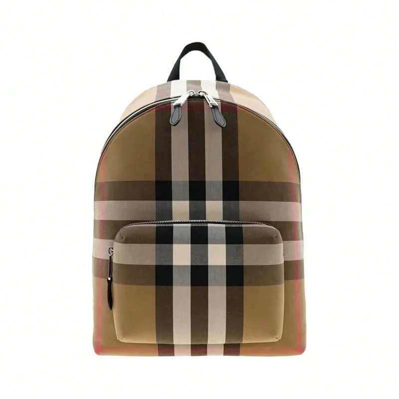 Burberry Color Blocked Women's Backpack 80845501 - Brown Color-block 80845501 - View 1