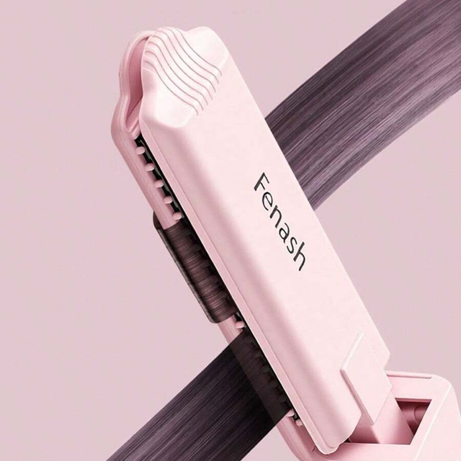 LUYAO Pelurus Rambut Wanita untuk Meluruskan Gaya Rambut, Alat Pelurus Rambut Datar Lebar, Pelurus Rambut Profesional Salon dengan Pengontrol Suhu