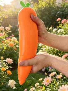 30cm Creative Hot-Selling Extra Large Carrot Squeeze Toy, Realistic Fruit Squishy Soft Rubber Stress Relief Toy, Wholesale - Multicolor - View 1