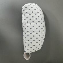 1pc Cream Polka Dot Pencil Case, Ins Style Large Capacity Student Stationery Bag With Internal Mesh Compartment, Detachable Handle, Sweet Zipper Pencil Pouch, Back To School Stationery Storage Bag,Back To School - Multicolor - View 7
