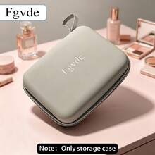 Fgvde Travel Hard Shell Storage Box, With Detachable Foam Pad, Zipper Portable Storage Bag, With Carrying Strap, Portable Organizer Bag, Suitable For Jewelry, Small Cosmetics, Mini Electronics And Daily Accessories - View 5