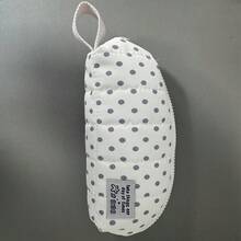 1pc Cream Polka Dot Pencil Case, Ins Style Large Capacity Student Stationery Bag With Internal Mesh Compartment, Detachable Handle, Sweet Zipper Pencil Pouch, Back To School Stationery Storage Bag,Back To School - Multicolor - View 13