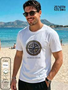 Men T-Shirts - White - View 1