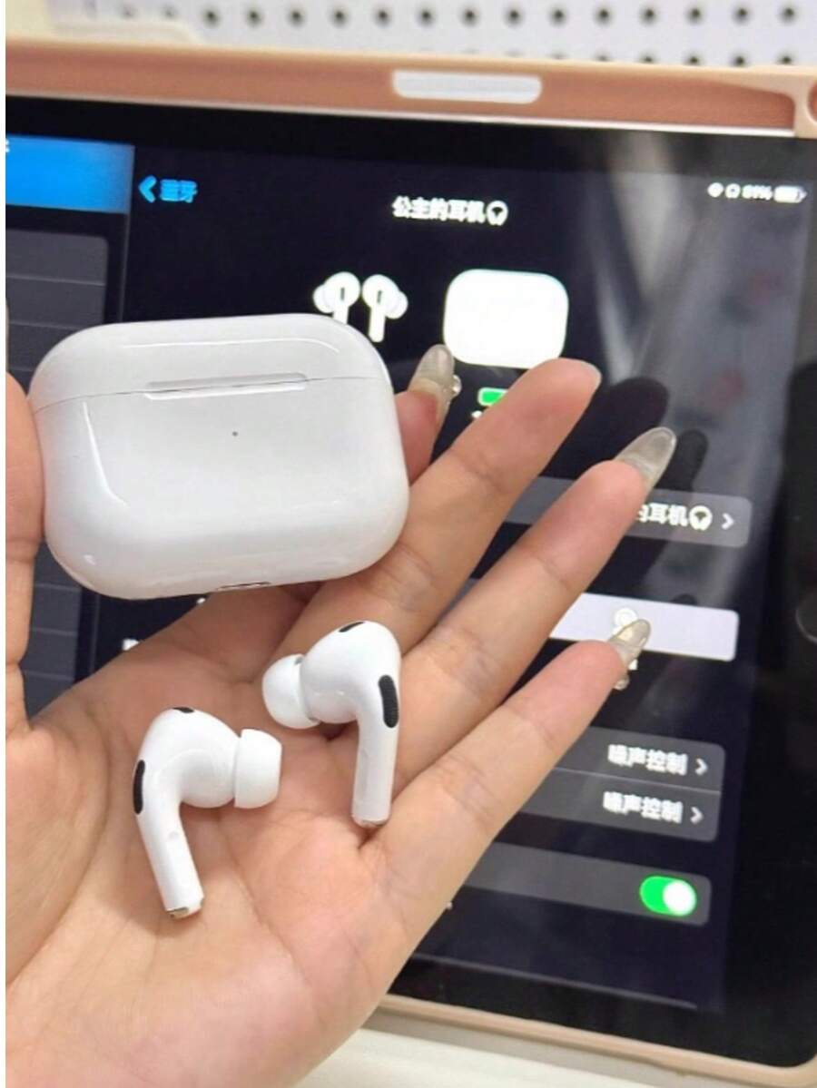 TWS 真無線藍牙耳機 HiFi 立體聲耳機,降噪運動耳機,附麥克風,相容智慧型手機 - 查看 1