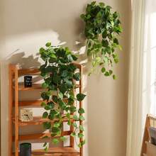 1pc Framed Potted Plant Stand, Plant Climbing Rack, Leaf Vine Trellis, Minimalist Metal Plant Support Stake, Leaf-Shaped Climbing Plant Support, Decorative Plant Rack, Suitable For Pothos, Ivy And Vine Plants - A - View 7