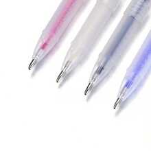 Heat Erasable Fabric Marker Set, Multi-Color Fabric Disappearing Ink Pens, Designed For Quilting, Sewing, Garment Making And Cutting, Tailor's Fine Chalk Pens, Essential Quilting Tools, Streamlined Pen Body Design, Replaceable Fabric Markers - Sewing Marking Pen - View 7