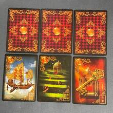 Lenormand Oracle Cards, 47 English Cards, Beautiful Vibrant Color Artistic Design, Fortune Telling Divination Card Game, Unique Divination Tool For Beginners, Meditation And Spiritual Journey Oracle Cards, Card Game, Suitable For Party Games, Suitable For Ages 14 And Up, Travel Outdoor Camping Games - Multicolor - View 7