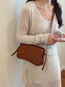 New Versatile Shoulder Bag - Coffee - View 5