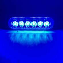 1 Pc 6LED Car Warning Light Grill Breakdown Light Car Truck Trailer Beacon Lamp LED Side Light For Cars 12V - 24V - 6led - View 11