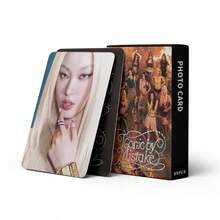 1PC 55pcs K AT LESS Collaboration Star K-POP Merchandise LOMO Collectible Photocard - A - View 7