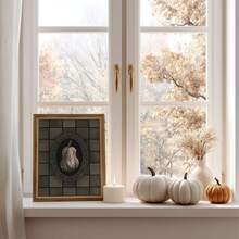 1pc Frameless Rustic Fall Pumpkin Botanical Wall Art Dorm Gift - Multi-color - View 6