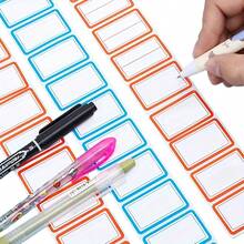 1500/750pcs Residue-Free Peel-Off Non-Adhesive Labels, Suitable For Refrigerator, Freezer, Pantry, Kitchen, Used For Organizing Food Containers, Bottles, Meal Prep, Reusable Freezer Stickers, Birthday Stickers, Gift Labels, Dual Color - Multicolor - View 9