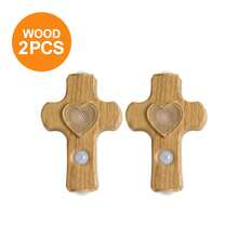 LED Jesus Cross Wall Light, Home Decor Cross-Shaped Wall Lamp, Rechargeable Magnetic Motion Sensor Wall Light, 3 Colors Dimmable, Battery-Powered, Suitable For Halloween, Christmas, Thanksgiving, Wedding Birthday Party Signs, Easter Decorations - Multicolor - View 17