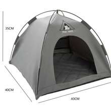 1PC Pet Tent Bed, Dog Tent, Cat Tent, Dog Bed, Cat Bed, Removable And Washable, All-Season, Outdoor Breathable Dome Pet Bed - Multicolor - View 18