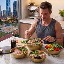 3/4pcs Stainless Steel Graduated Salad Bowl, Stackable Mixing Bowl, Household Baking And Cooking Bowl, Easy To Clean, Outdoor Food Preparation Tool, Simple And Stylish High-End Kitchenware - Multicolor - View 10