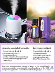 Pelembap Udara Mini untuk Mobil 200ml, Pelembap Udara Kabut Dingin Portabel dengan Lampu Ambient RGB, Pelembap Udara Ringkas untuk Tempat Gelas, Dilengkapi dengan 1 Botol Minyak Esensial untuk Meningkatkan Aroma Mobil, Cocok untuk Mobil, Kantor, Kamar Tidur, Perjalanan, Rumah, dan Ruang Pribadi - silinder - View 15
