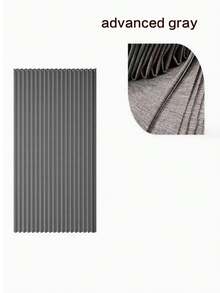 1PC-Minimalist Folding Room Divider Curtain, Thick Fabric, Excellent Light Blocking, Strong Privacy, Suitable For Living Room, Bedroom, Walk-In Closet, Bathroom And Balcony, Space-Saving, Durable And Easy To Clean - ML0 - View 11