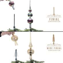 1pc Screw-In Christmas Tree Topper Holder, Universal Fit For Most Base Types, Green | Metal Support Rod Adjustable Attachment, Used To Stabilize Seasonal Tree Top Decorations, Holiday Tree Top Stabilizer - Multicolor - View 7