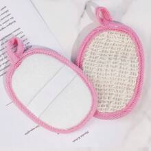 Exfoliating Bath Scrub Towel, Jute Bathing Cloth, Sisal Scrubbing Towel, Cleaning Bath Supplies - A - View 11