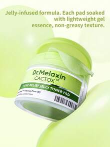 Dr.Melaxin 仙人掌舒緩毛孔果凍化妝棉 170ml (60片)/盒 1入，雙面材質多用途舒緩化妝棉，適用於清潔後日常臉部護理 - 新淨澈毛孔舒緩棉片 170ml (60片)/盒 - 查看 2