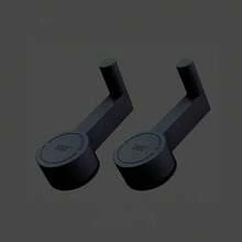 2pcs/Set Home Anti-Opening Lock Hook, Door Handle Fixed Protective Lock, Door Handle Protector, Portable Travel Door Lock, Anti-Pry Anti-Collision - Multicolor - View 11