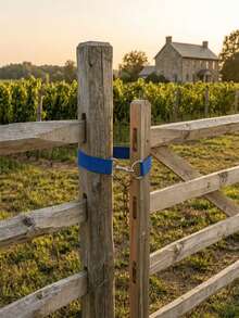 Heavy‑Duty Gate Strap Latch With Spring Snap Hook, Nylon Fence Tie Strap For Horse Barn Pasture Livestock Fencing - Cord Buckle - View 4