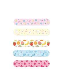 1/10/20pcs Memory Bone Nose Stickers, Nose Pads, Nose Clips Mixed Set, Cute Printed Nose Sticker Set With Storage Box, Portable Facial Nose Care Stickers, Suitable For Home, Travel, Daily Use, Various Festivals, Halloween, Christmas, Portable And Storable, Suitable For Makeup And Facial Decoration - Multi-color - View 5