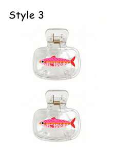 Colorful Sardine Theme Portable Toothbrush Case, Printed With Cute Sardine Pattern, Transparent Travel Toothbrush Storage Box, Toothbrush Head Protective Clip, Toothbrush Protective Cover, Convenient To Carry, Dust-Proof Design, Ideal Gift For Loved Ones, Friends, Family, Teachers, Travel Enthusiasts, Home, Dorm, Vacation Essential. Suitable Birthday Gift, Back To School Gift, Wedding Accessory, Teacher's Day Gift And Spring/Summer Essential - Multicolor - View 18
