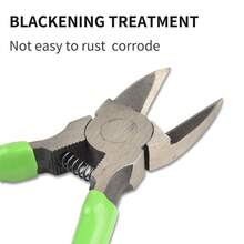 1 cái kìm cắt chéo 6.37 inch, thép carbon cao, có lò xo hồi vị, tay cầm TPE chống trượt, dụng cụ cầm tay để cắt dây và khung nhựa mô hình - 6 inch - Xem 4