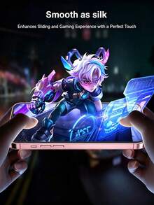 2入裝 [2026新款] 9H 啞光陶瓷螢幕保護貼，適用於 iPhone 18 Pro Max/18 Pro/17/16 Pro Max/16 Pro/16 Plus/16/15 Pro Max/15 Pro/15 Plus/15/14 Pro Max/14 Pro/14 Plus/14/13 Pro Max/13 Pro/13/12/11/XS Max/XS/XR，柔軟陶瓷膜，防刮高清透明，無氣泡易安裝，相容手機殼，含包裝，送給家人與朋友的完美生日禮物 - 無色 - 查看 7