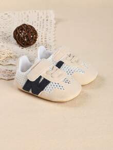 0-1 Year Old New Infant Shoes Mesh Non-Slip Unisex Infant Walking Shoes Soft Sole Sports Learning To Walk Shoes - Blue - View 2
