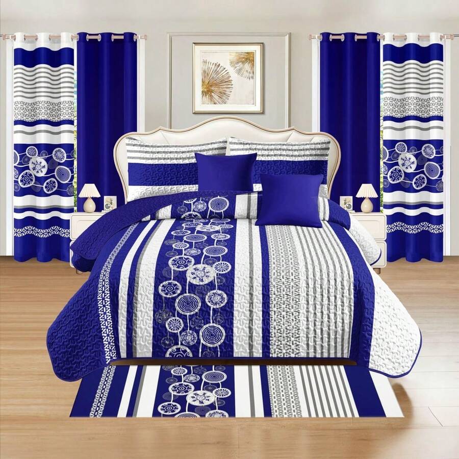 Comforter Sets - Blue - View 1