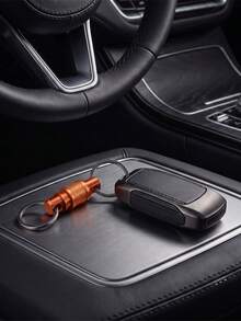 MIYIN Aluminum Alloy Quick Release Keychain, 360° Swivel Detachable Key Ring With Anti‑Slip Texture, Practical Key Pendant Accessory For Home And Car Keys - Multicolor - View 8