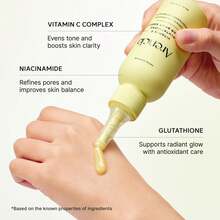 Vitamin C Booster Shot Serum With Glutathione, Niacinamide And Vitamin E For Dark Spot Care, Fine Lines & Wrinkles, Glass Skin, Korean Skincare 30ml/1.01 Fl.Oz - 維生素 C - 查看 5