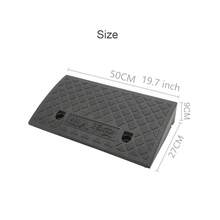 2X Heavy Duty Rubber Kerb Ramps Driveway Car Vehicle Threshold Ramp Curb Ramp Heavy Duty Rubber Kerb Door Ramps Mobility Scooter Access Ramp - A - View 5