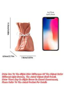 Bag-Shaped Resin Vase, Pleated Bag Design With Bow Rope Decoration, Modern Aesthetic Tabletop Vase, Home Living Room Bookshelf Decor - Multiple Styles - View 14