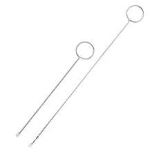1pc Stainless Steel Sewing Ring Flip Hook, Threading Tool For Flipping Fabric Tubes, Straps, Belts, Strips, Used For Fabric Belt Weaving And Reinforcement, Handmade DIY Quilting Tool Accessory - Multiple Styles - View 8