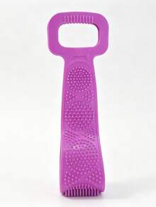 Multi-Color Body Sponge Brush Silicone Bath Brush With Soft Massage Bumps Exfoliating Tool For Women And Men Bathroom Brush Ideal For Daily Body Wash Back To School Travel Home Bathroom Essential Accessory For All Seasons Halloween Christmas Gift - Multicolor - View 13