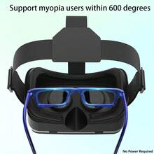 YIYI VR 頭戴式頭盔 一體式遊戲手機 3D 眼鏡 iOS Android 智慧型手機 3D VR Box 虛擬實境 VR 眼鏡 遊戲 - 1件 - 查看 11