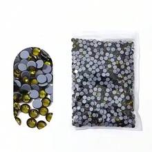 1440pcs DIY Hot Repair Glass Crystal, Nail Hot Melt Rhinestones, Crystal Gems, Can Be Used For Clothing, Shoes, Hats, Bags, Fabrics - Multi-color-sS16-4.0mm - View 36