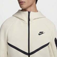 Nike WINDRUNNER Tech 男士外套 時尚舒適百搭運動休閒長袖夾克杏色 - 杏色 - 查看 7