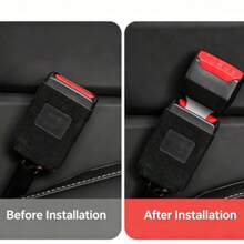 2/1 buah Perpanjangan Sabuk Pengaman Mobil, Klip Perpanjangan Sabuk Pengaman Soket Berbentuk T, Adaptor Pengikat Sabuk, Konektor Sabuk Pengaman Kendaraan Universal, Untuk Aksesori Modifikasi Interior Mobil - MultiWarna - View 3