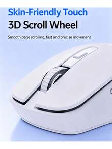 Acer Wireless 2.4G Bluetooth Dual-Mode Mouse, Quiet, Portable, Compact, Business Office, Desktop PC, Apple Laptop Universal Mouse, USB Interface, Black - Wireless Bluetooth Dual-Mode - View 7