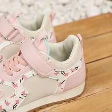 Girls' Sports Casual Shoes 2026 New Style All-Season 5D Printed Pattern Patchwork Design, Versatile Little Girls' Casual Shoes, Suitable For Outdoor, Running, Campus Style - Multicolor - View 6