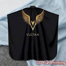 Premium Black Material Hairdressing Apron, Easy To Clean Design, Professional Styling Accessory Suitable For Hair Salons And Home Use, Fashionable Hairdressing Tool - Multicolor - View 3