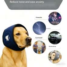 1pc Adjustable Pet Ear Muffs, Soft Dog Headwear, Multi-Functional Ear Protection, Noise-Reducing And Soothing, Suitable For Outdoor And Daily Wear, Dog Accessories, Pet Supplies - Multicolor - View 13