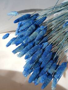 25/50/100Pcs Artificial Gem Grass, Artificial Plants, Multi-Color Options, For Home Decor, Vase Decoration, DIY Bouquets, Cake Decoration - Royal Blue - View 5