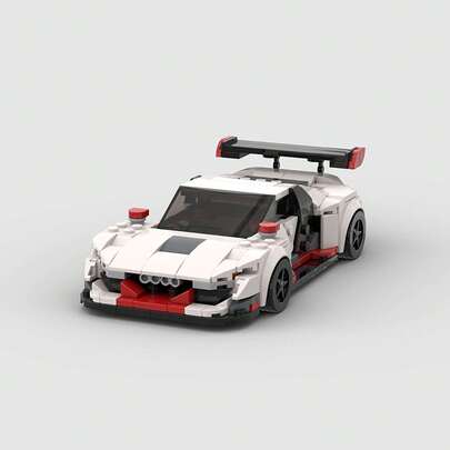 MIKEMENG 397/328/345/336/375/387 片裝經典 MOC 拼砌積木賽車套裝，成人 DIY 汽車玩具模型，適合收藏，City Tech Champion Cup 系列，完美適合作為生日、萬聖節、聖誕節送給男友、丈夫的禮物