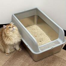 Cat Litter Box Enclosures - Stainless Steel - View 2